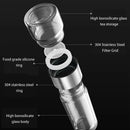 GobekUsa High-End Thermal Glass Water Bottle with Stainless Steel Insulation