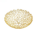 GobekUsa Coral Shapes Metal Tray: Stylish Home Decor Organization Container