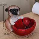 GobekUsa Basketball Puppy Ashtray: Portable, Windproof, Creative Desk Decoration & Smoking Accessory
