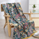 GobekUsa Cotton Gauze Floral Adult Bath Towel - Quick-Dry & Soft