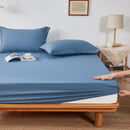 GobekUsa Cotton Fitted Sheet Set Cozy Bedsheet Pillowcases King Twin Queen Full Size