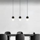 GobekUsa Black Travertine LED Hanging Pendant Light - Nordic Modern Home Decor