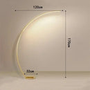 GobekUsa Black LED Dimming Floor Lamp for Bedroom and Living Room