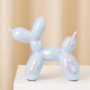 GobekUsa Ceramic Balloon Dog Statue Handmade Sculpture Modern Living Room Decor