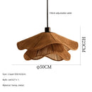 GobekUsa Japanese Hemp Knit Pendant Light E27 LED Lamp - Nordic Wabi Sabi Style