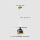 GobekUsa Green Glass LED Pendant Lights - Nordic Minimalist Style for Bedroom, Living Room