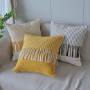 GobekUsa Boho Moroccan Fringed Pillowcase for Home, Office, Car, Sofa Decoration