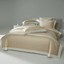 GobekUsa Lace Patchwork Bedding Set: 1200TC Egyptian Cotton Duvet Cover, Sheet, Pillowcases