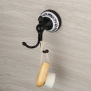 GobekUsa Black Stainless Steel Wall Mounted Bathroom Towel Hook Robe Coat Hanger