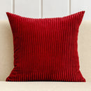 GobekUsa Corduroy Striped Cushion Cover 30-60cm Soft Comfortable Throw Pillow Case Home Decor
