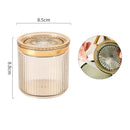 GobekUsa Acrylic Seasoning Jar Set with Tray - Kitchen Storage Organizer