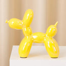 GobekUsa Ceramic Balloon Dog Statue Handmade Sculpture Modern Living Room Decor