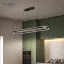 GobekUsa LED Aluminum Ceiling Chandelier for Kitchen Living Room Modern Nordic Design