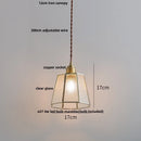 GobekUsa Blue Glass LED Pendant Lights Adjustable Hanging Lamp Luminaire