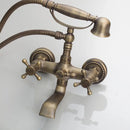 GobekUsa Antique Bass Wall Mounted Shower Mixer Set