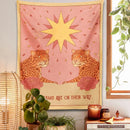 GobekUsa Leopard Tapestry Wall Hanging | Psychedelic Bohemian Tapestries for Bedroom and Living Room
