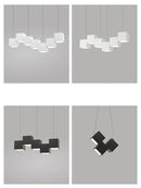 GobekUsa Geometric Dining Room Pendant Lights: Modern Design for Bar & Office Tables