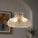 GobekUsa Glass French Pendant Chandelier for Dining Room Bedroom Bar Decor