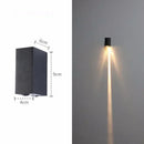 GobekUsa Aluminum Waterproof Porch Spot Wall Lamp: High Power Indoor Outdoor Light