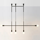 GobekUsa Geometric Iron Pendant Lights for Dining Bedroom Cafe Indoor Decor