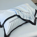GobekUsa Ice Silk Embroidery Bed Set | Skin-Friendly Duvet Cover Kit | Comforter Sets