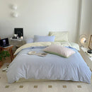 GobekUsa Cotton Queen Bedding Set: Duvet Cover, Sheets, Quilt Cover, Pillow Covers -Soft & Comfortable