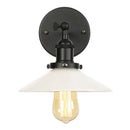 GobekUsa LED Wall Lights: Industrial Style Bedside Lamp for Kitchen, Reading, Cafe - White Class