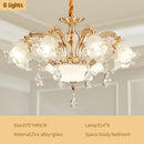 GobekUsa Crystal Ceiling Chandelier: Nordic Modern Luxury for Living Room, Hotel, Lobby.
