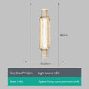 GobekUsa Crystal Gold LED Wall Sconce Modern Light for Bedroom Living Room Home Decor