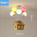 GobekUsa LED Balloon Ceiling Light for Living Dining Room Decor