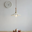 GobekUsa Ceramic LED Pendant Light: 30CM, Home Decor, Bedroom, Living Room, Dinning, Wood & Copper Socket