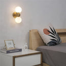 GobekUsa Glass Ball Wall Lamps: Modern Bedroom & Living Room Lighting Fixtures