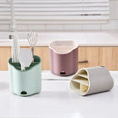GobekUsa Double Layer Cutlery Holder - Kitchen Tool Organizer
