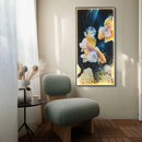 GobekUsa Gold Fish LED Picture Wall Light for Home Decor & Bedroom Aisle