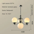 GobekUsa Glass Ball Chandelier for Modern Room Decor
