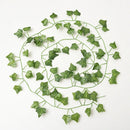 GobekUsa Green Silk Hanging Christmas Garland for Home and Garden Decor