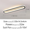 GobekUsa LED Strip Ceiling Lights for Bedroom Hallway Living Room Decor