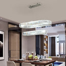 GobekUsa Crystal LED Chandelier: Modern Luxury Lighting for Living & Dining Room