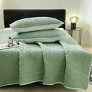 GobekUsa Latex Cooling Mat Set: Washable, Soft, Breathable Bed Sheet - 3 Pieces