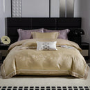 GobekUsa Butterfly Jacquard Lyocell Cotton Luxury Bedding Set Full Queen