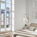 GobekUsa Giraffe Love Wall Lamp: Resin Animal Atmosphere Bedside Lighting for Cute Room Decor