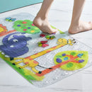GobekUsa Cartoon Non-Slip Bathroom Mat with Suction Cup for Child Bathtub Eco-Friendly
