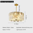 GobekUsa Elegant Crystal Chandelier for Living Room, Restaurant, and Bedroom Lighting