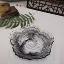 GobekUsa Elegant Flower Glass Plate Dinner Pearl Fruit Snack Jewelry Trinket Dish