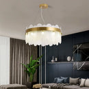 GobekUsa Crystal LED Chandelier: Elegant Ceiling Lighting for Living Room, Bedroom, Hotel