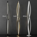 GobekUsa LED Spiral Aluminu Chandelier - Modern Decor for Home, Office, and Dining Areas