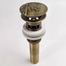 GobekUsa Antique Brass Vessel Sink Drain - Bathroom Accessory