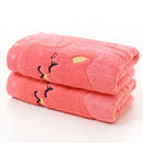 GobekUsa Kids Cute Kittens Bamboo Fiber Towel - Soft, Strong, High Quality