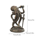 GobekUsa Blackfish Resin Steampunk Whale Figurine Classic Home Office Decor