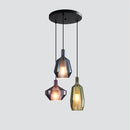 GobekUsa Glass Pendant Lights for Home Art Decor and Coffee Bar, Nordic Style Kitchen Island Lighting.